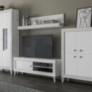 Apilable mod. Leire Roble nórdico combinado blanco soul